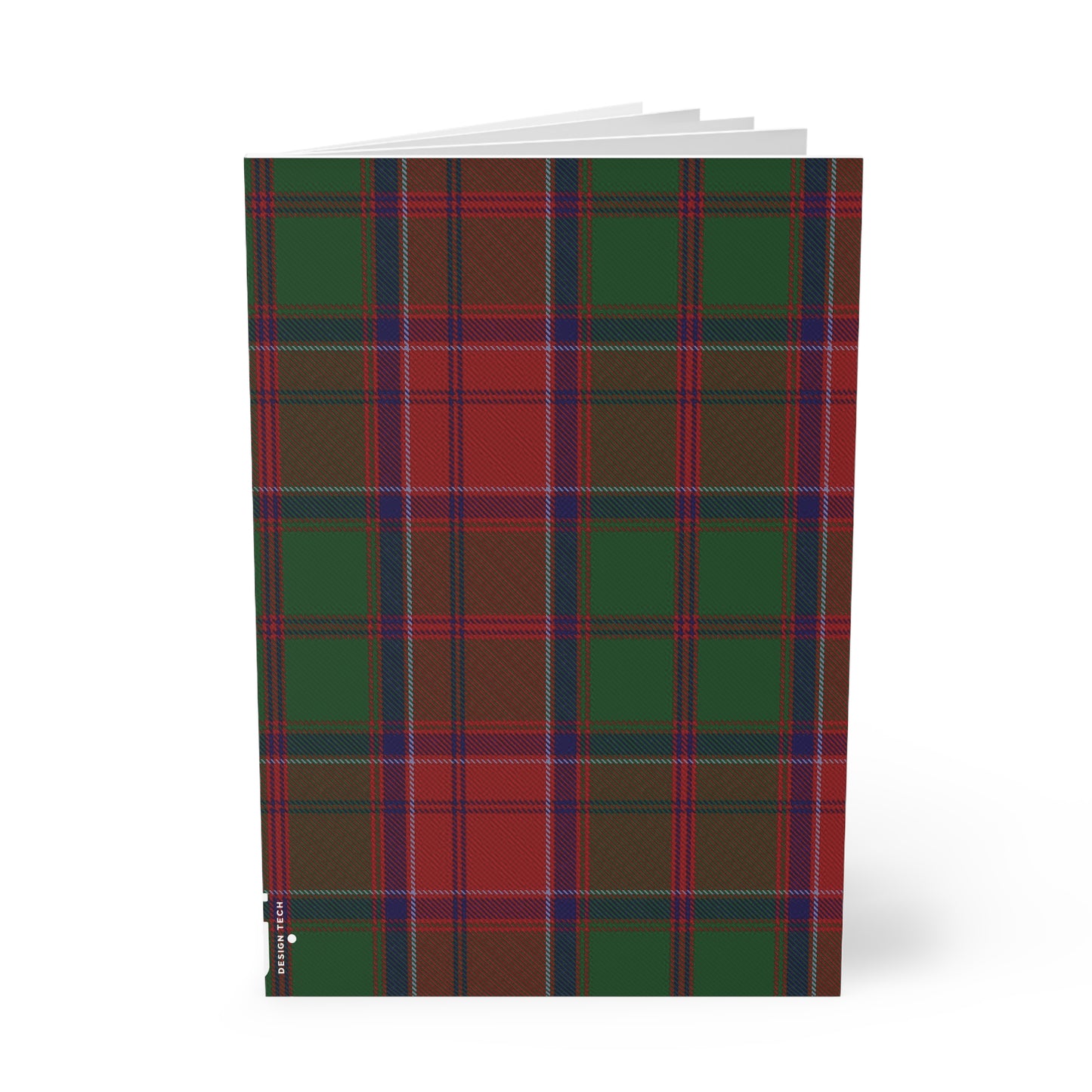 Scottish Tartan Softcover A5 Notebook - Grant