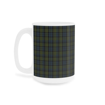 Tartan Mug - Campbell Tartan, Écossais, Différentes Tailles 