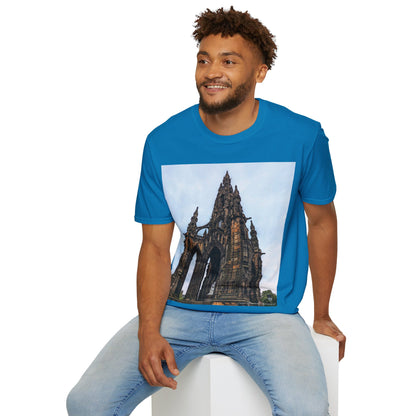 Scott Monument Photo Softstyle T-Shirt, Unisex Tee, Various Colours