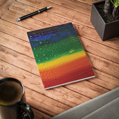 Pride Rain Softcover Notebook, A5