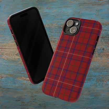 Scottish Tartan Phone Case - Rose, Various