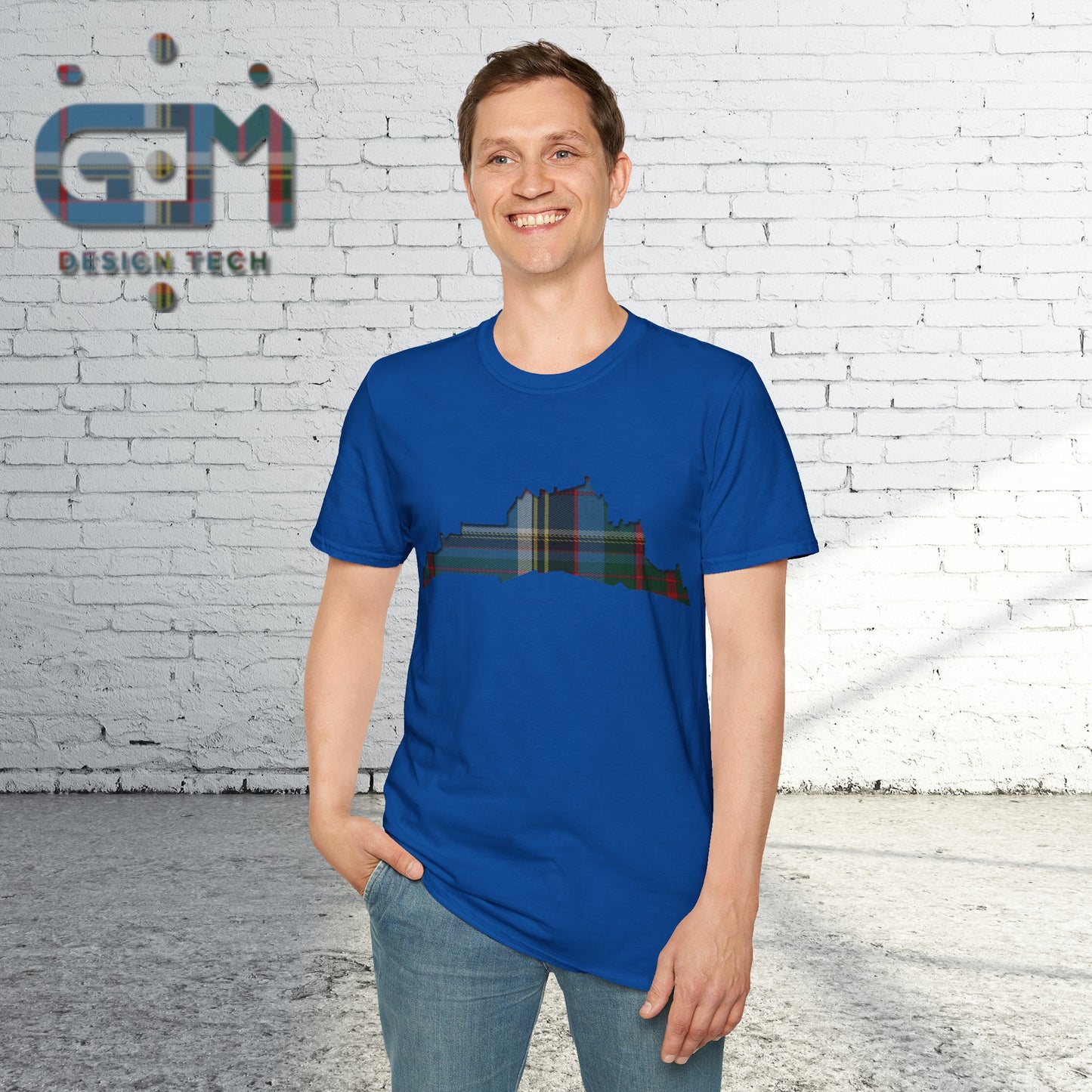 Tartan Edinburgh Castle - Anderson Old Unisex T-Shirt