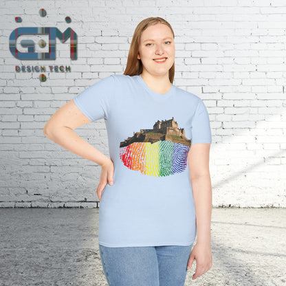 Edinburgh Castle on the Pride Rock Photo Unisex T-Shirt