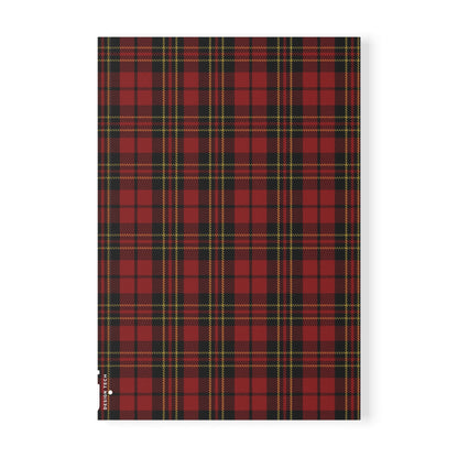 Scottish Tartan Softcover A5 Notebook - Brodie