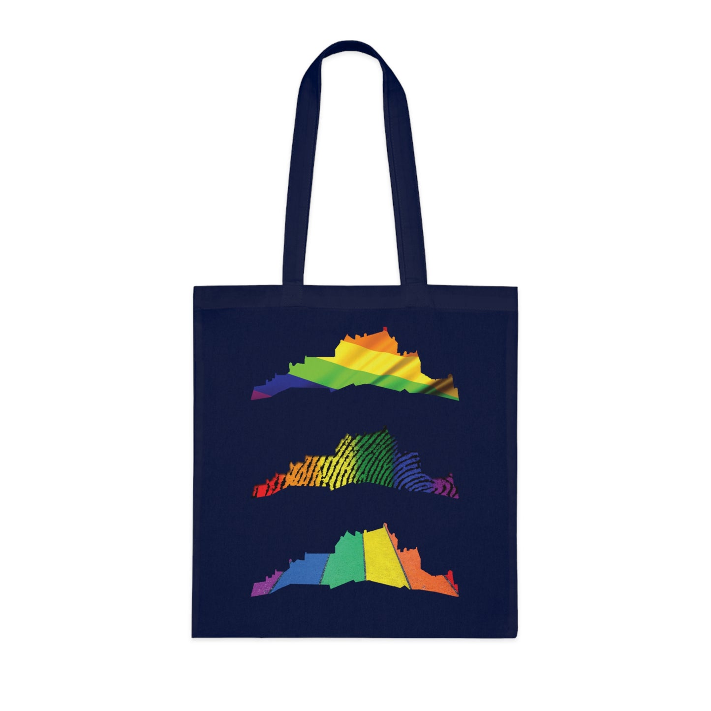 Pride Edinburgh Castles Cotton Tote Bag