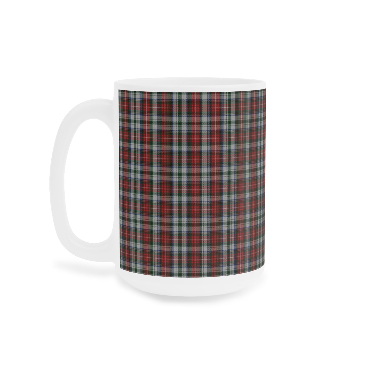 Tartan Mug - Stewart Tartan, Scottish, Various Sizes