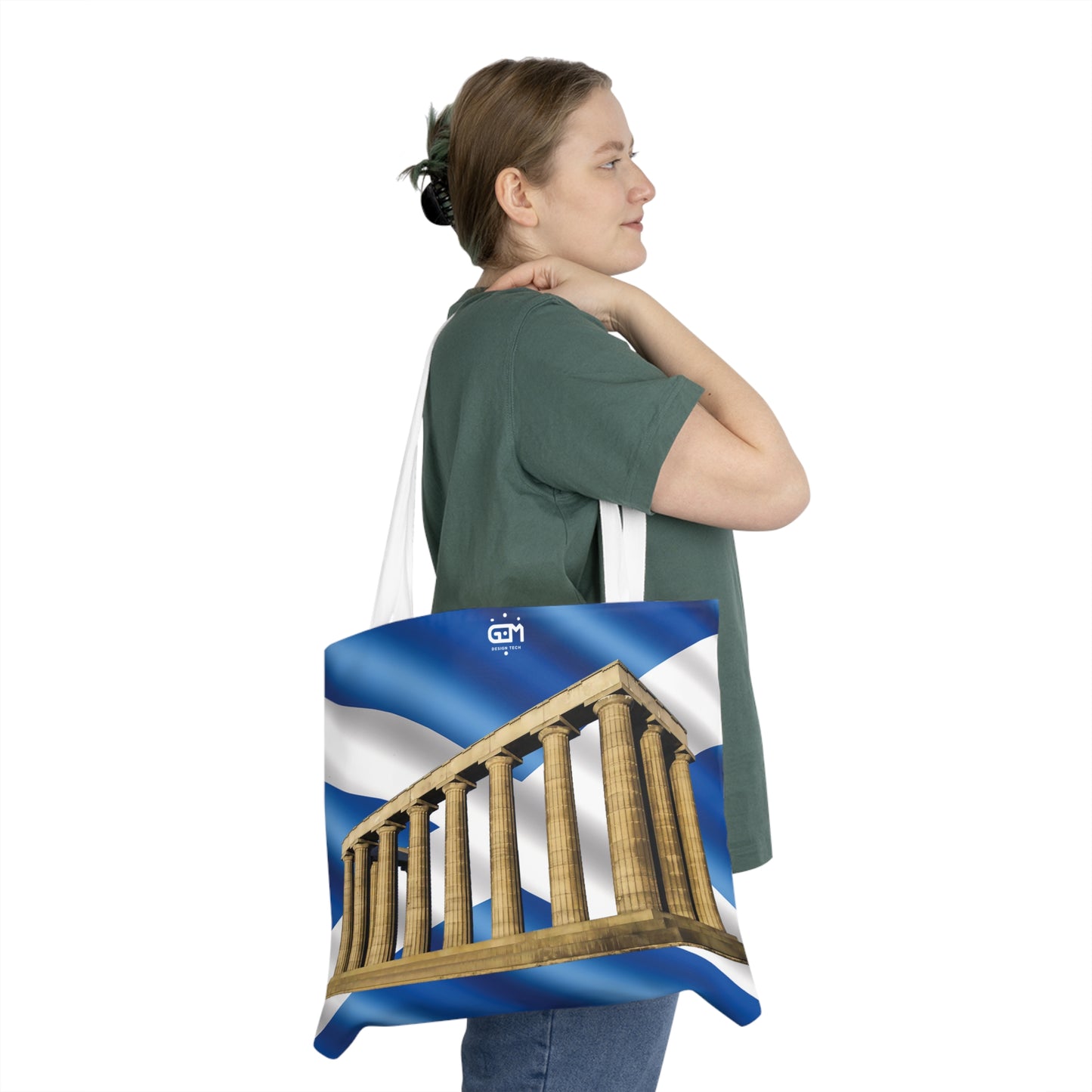 Scottish Saltire Shoulder Tote Bag