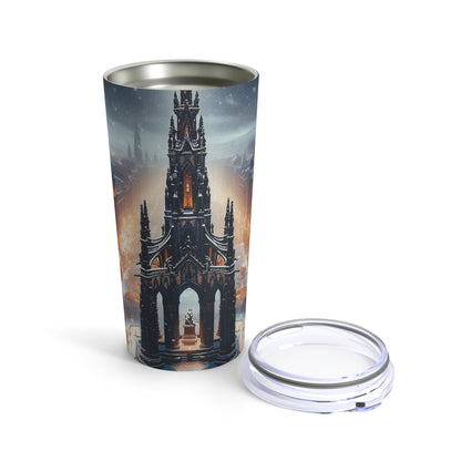 Scotland Scott Monument in Winter, Edinburgh Tumbler 20oz