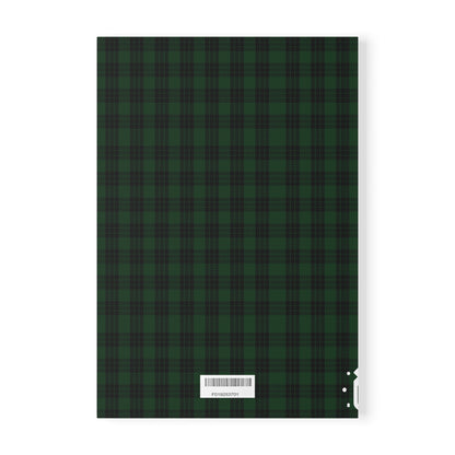 Scottish Tartan Softcover A5 Notebook - Graham