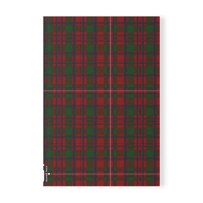 Scottish Tartan Softcover A5 Notebook - MacKinnon