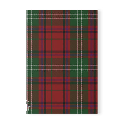 Scottish Tartan Softcover A5 Notebook - Seton