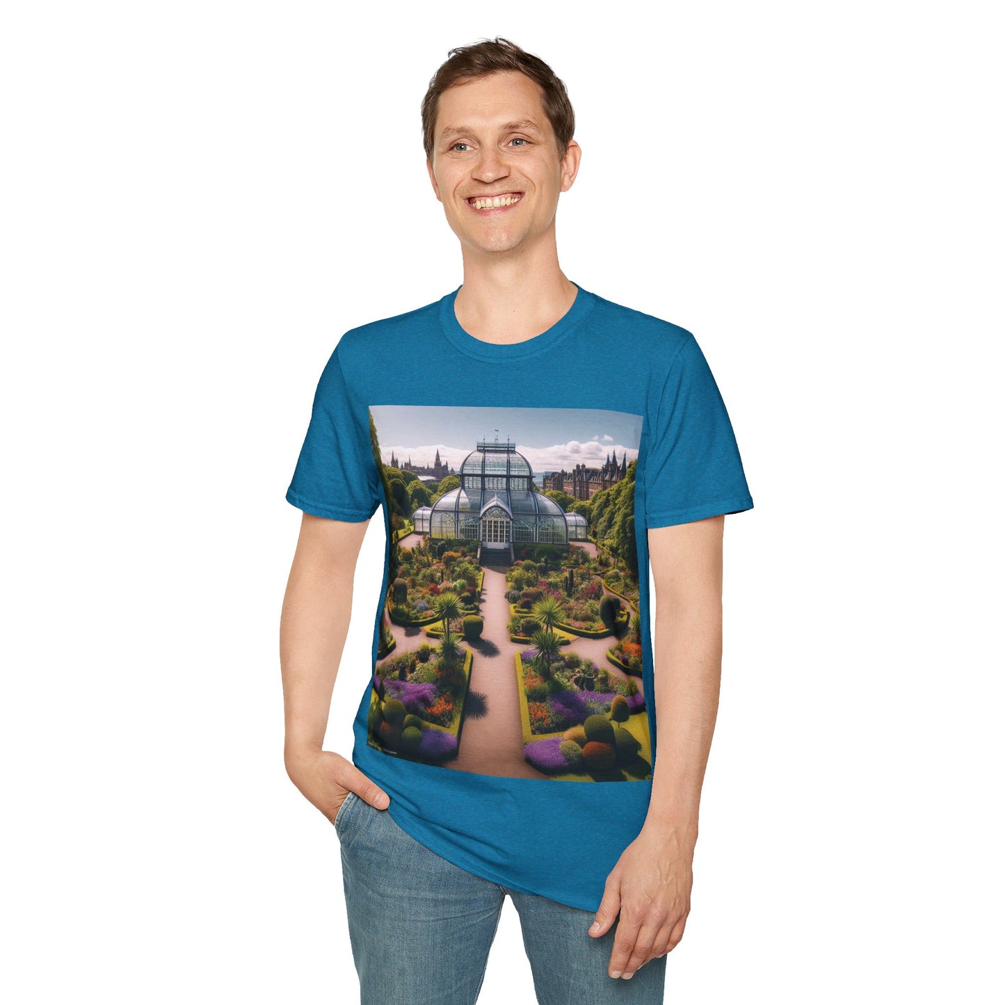 Botanic Gardens Glagsow Softstyle T-Shirt, Unisex Tee, Scottish Landmarks, Various Colours