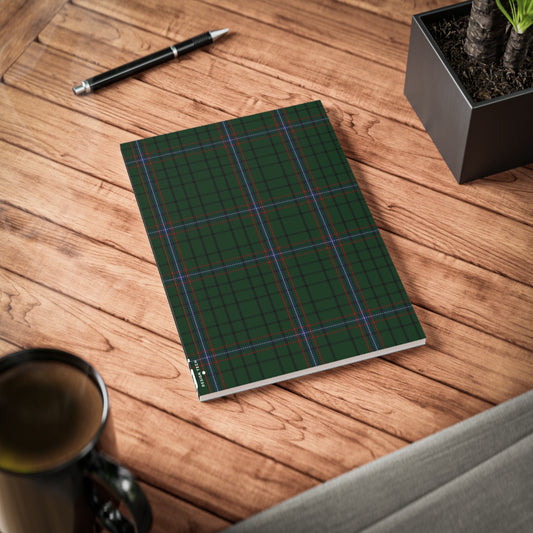 Scottish Tartan Softcover A5 Notebook - MacRae