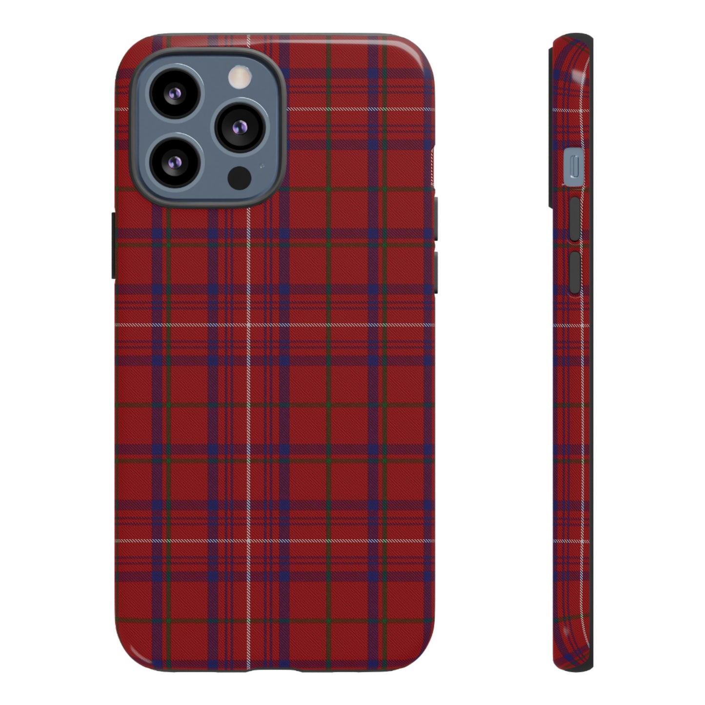 Scottish Tartan Phone Case - Rose, Various