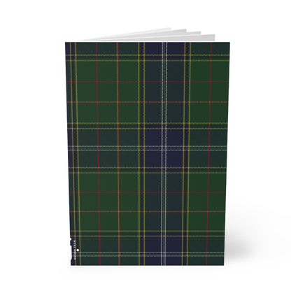 Scottish Tartan Softcover A5 Notebook - Pringle