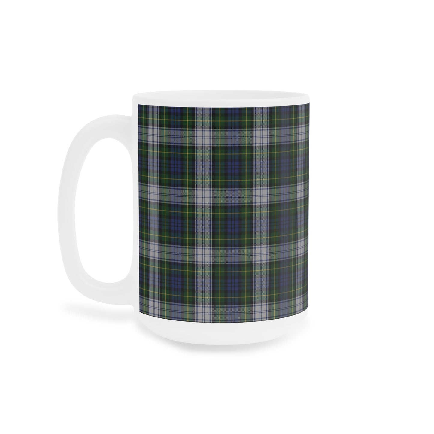 Tartan Mug - Gordon Dress Tartan, Écossais, Différentes Tailles 