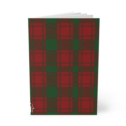 Carnet de notes A5 à couverture souple motif tartan écossais - MacQuarrie