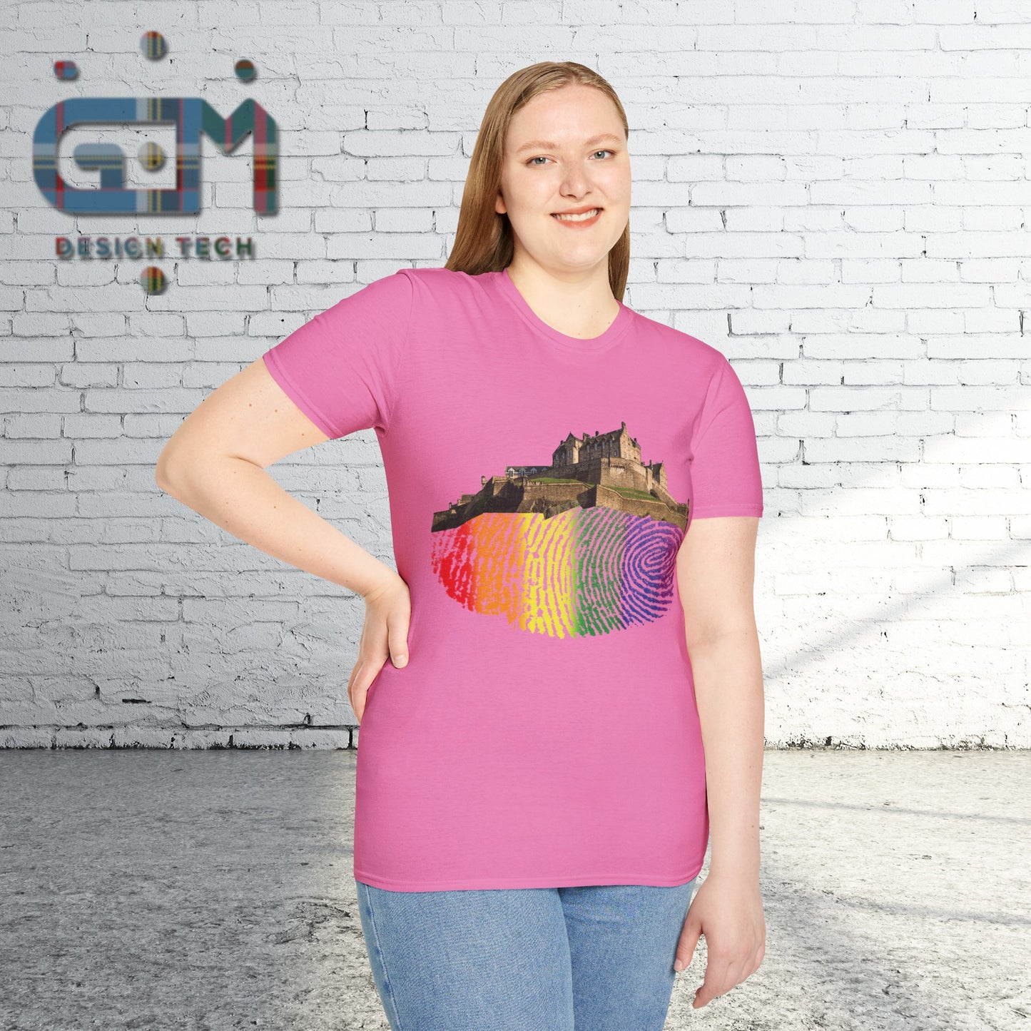 Edinburgh Castle on the Pride Rock Photo Unisex T-Shirt