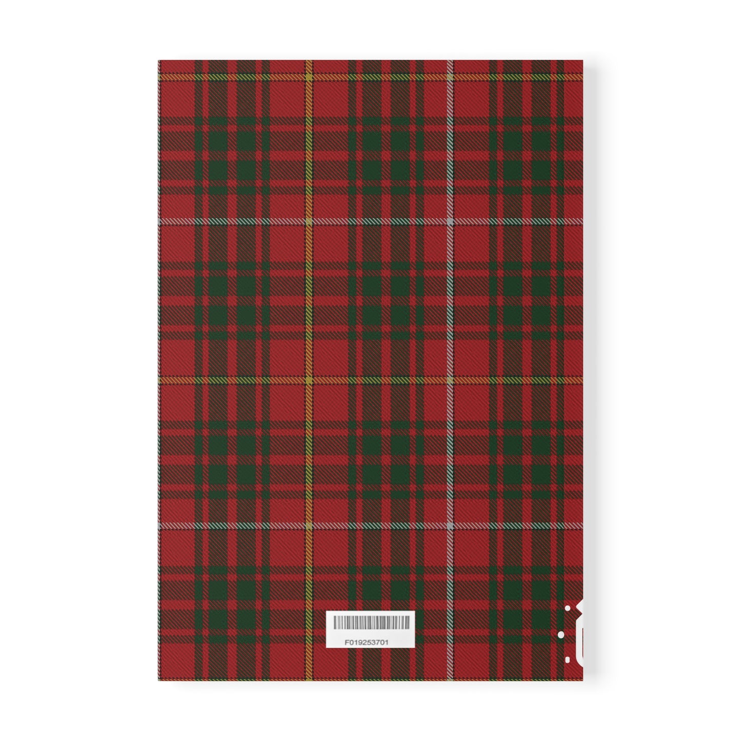 Scottish Tartan Softcover A5 Notebook - Bruce