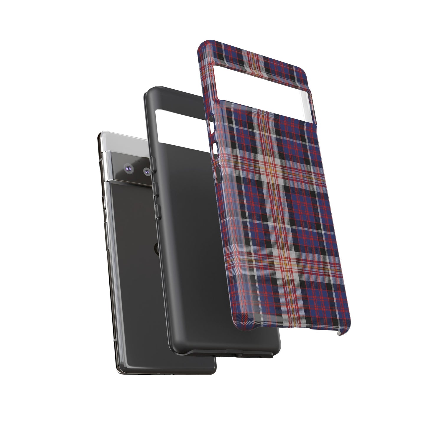 Coque de téléphone à motif tartan écossais - Carnegie, divers