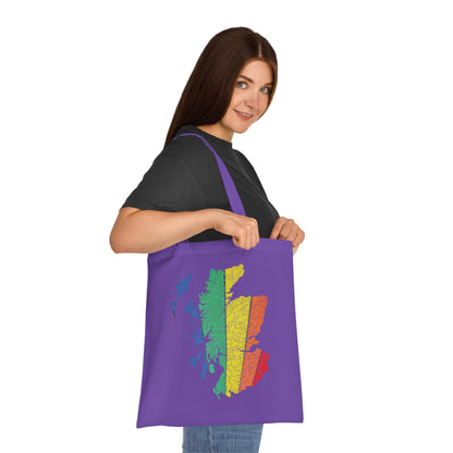 Scotland Pride Road Clan Map Cotton Tote Bag