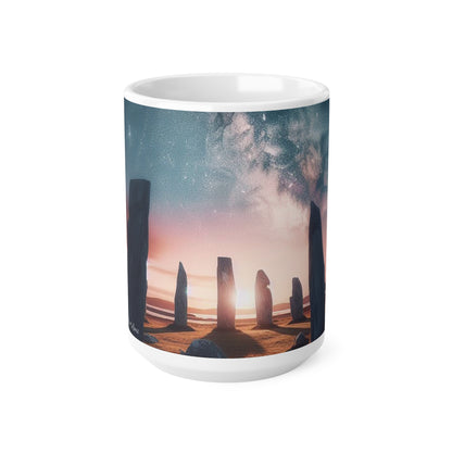 Callanish Standing Stones Mug - Isle of Lewis, Coffee Cup, Tea Cup, Scotland, White