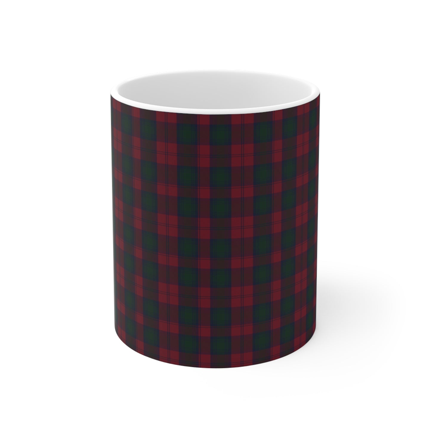 Tartan Mug - Lindsay Tartan, Scottish, Various Sizes