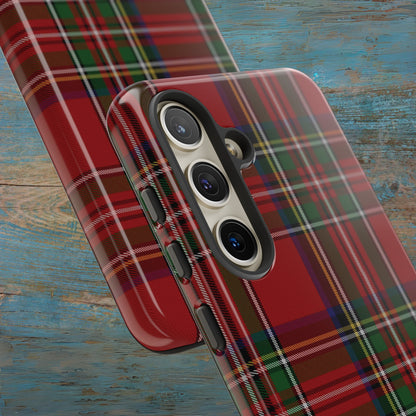 Scottish Tartan Phone Case - Stewart Royal, Various