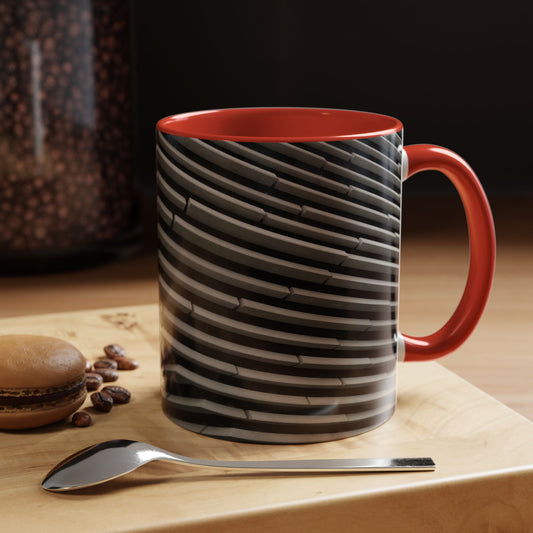 Tasses décoratives Écosse en gros plan - Scènes variées (rouge)