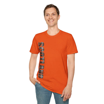 Scotland Lettering Stewart Dress Tartan Softstyle T-Shirt, Unisex Tee, Various Colours