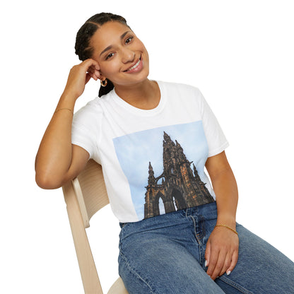 Scott Monument Photo Softstyle T-Shirt, Unisex Tee, Various Colours