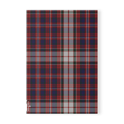 Scottish Tartan Softcover A5 Notebook - MacFarlane Dress