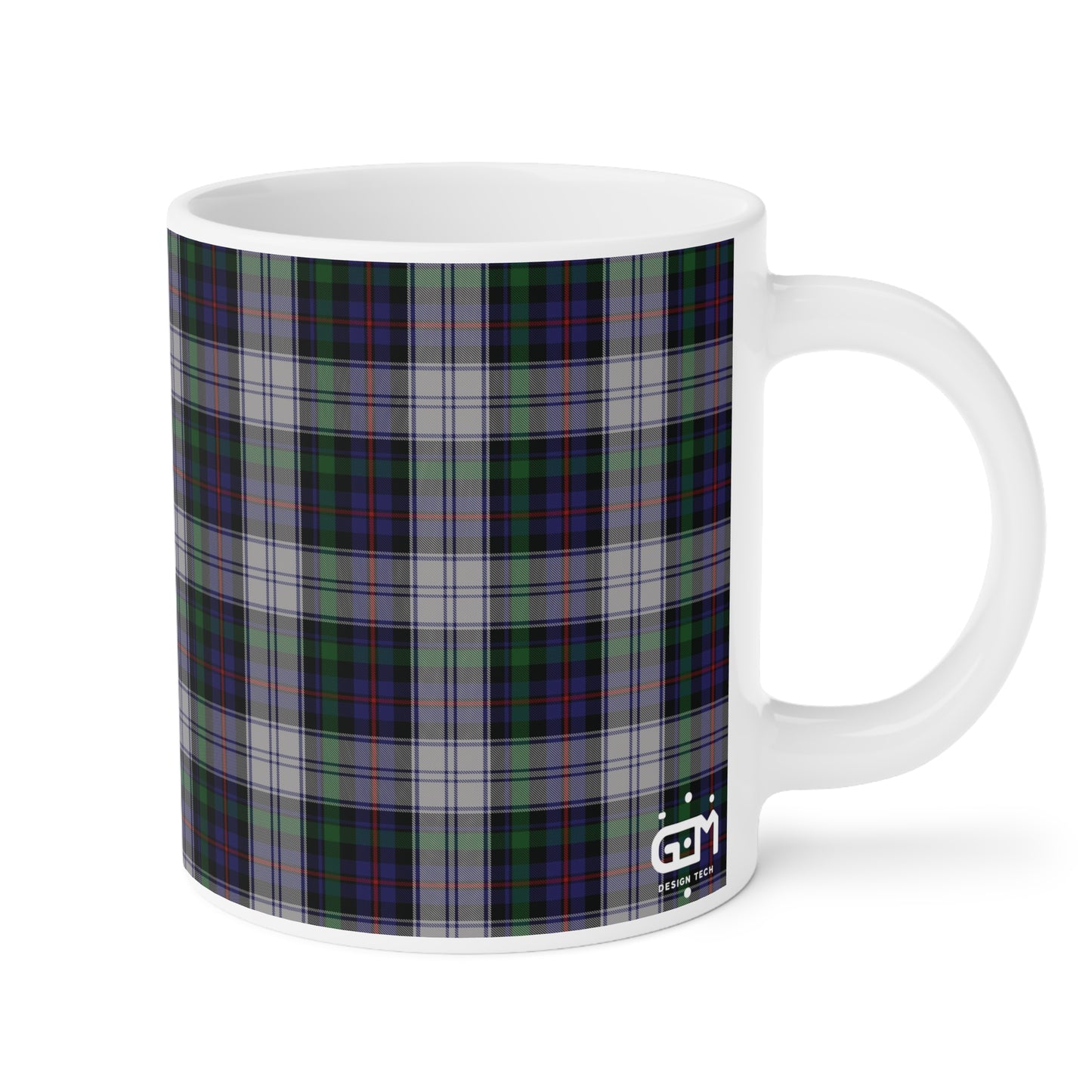 Tartan Mug - Argyle Dress Tartan, Scottish, Various Sizes