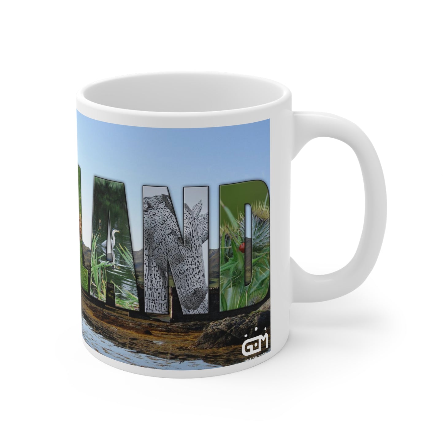 Eilean Donan Castle Scotland Photo Mug, Coffee Cup, Tea Cup, Scottish Art, Scottish Landmarks, Scottish Nature, White