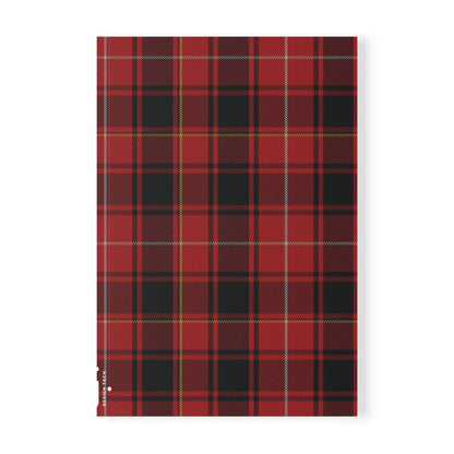 Scottish Tartan Softcover A5 Notebook - MacIver