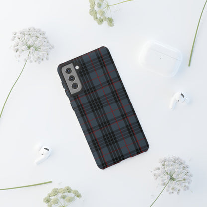 Étui de téléphone à motif tartan écossais - Mackay Blue, divers