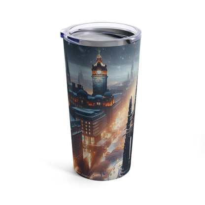 Scotland Scott Monument in Winter, Edinburgh Tumbler 20oz