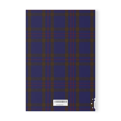 Scottish Tartan Softcover A5 Notebook - Elliot