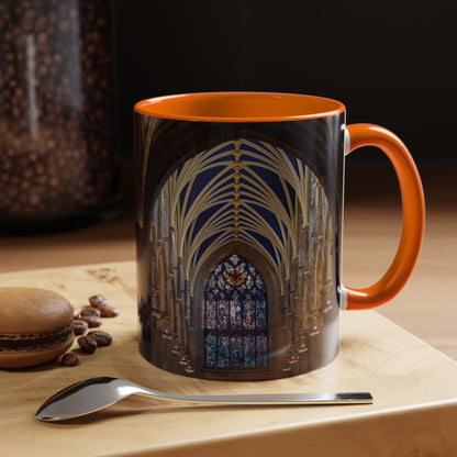 Tasses décoratives Écosse en gros plan - Scènes variées (orange)