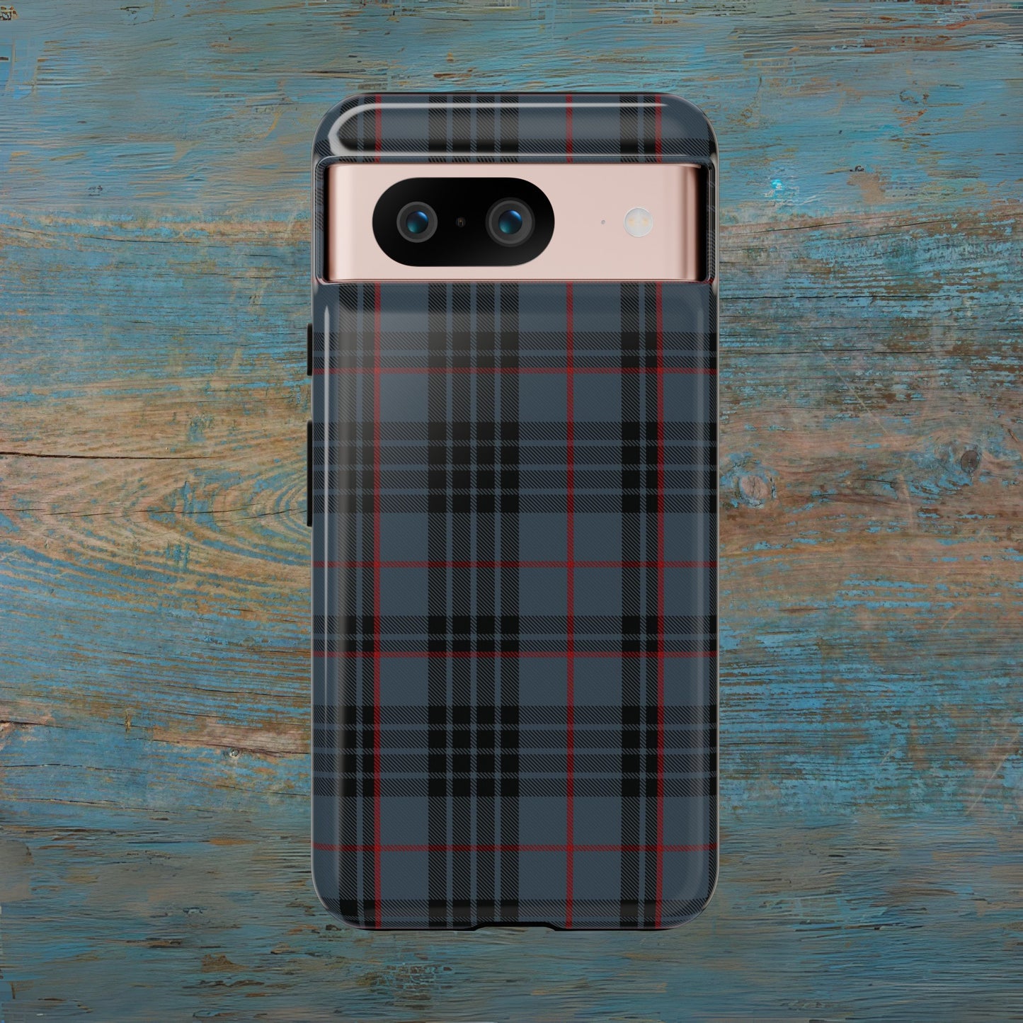 Étui de téléphone à motif tartan écossais - Mackay Blue, divers