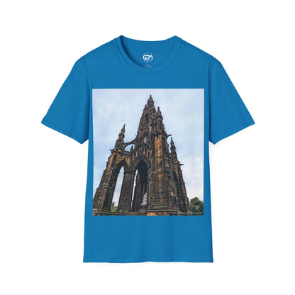 Scott Monument Photo Softstyle T-Shirt, Unisex Tee, Various Colours