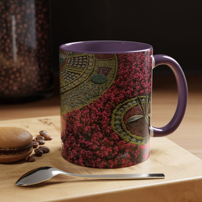 Tasses décoratives « Écosse en gros plan » - Scènes variées (violet)