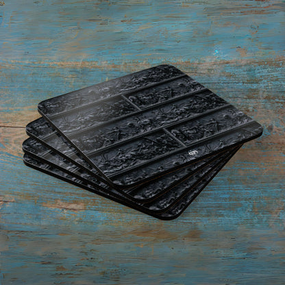 Scotland Up Close Cork Coaster Set - Various Scenes