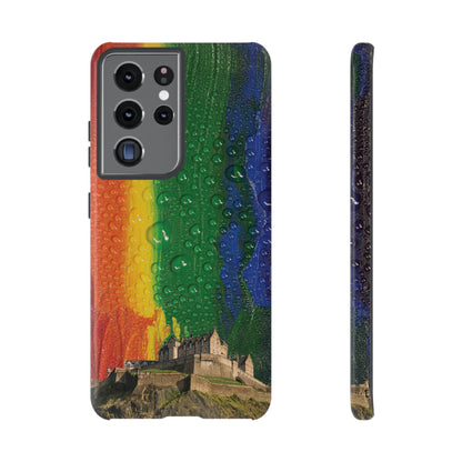 Edinburgh Castle Pride Phone Case - Rain, Various