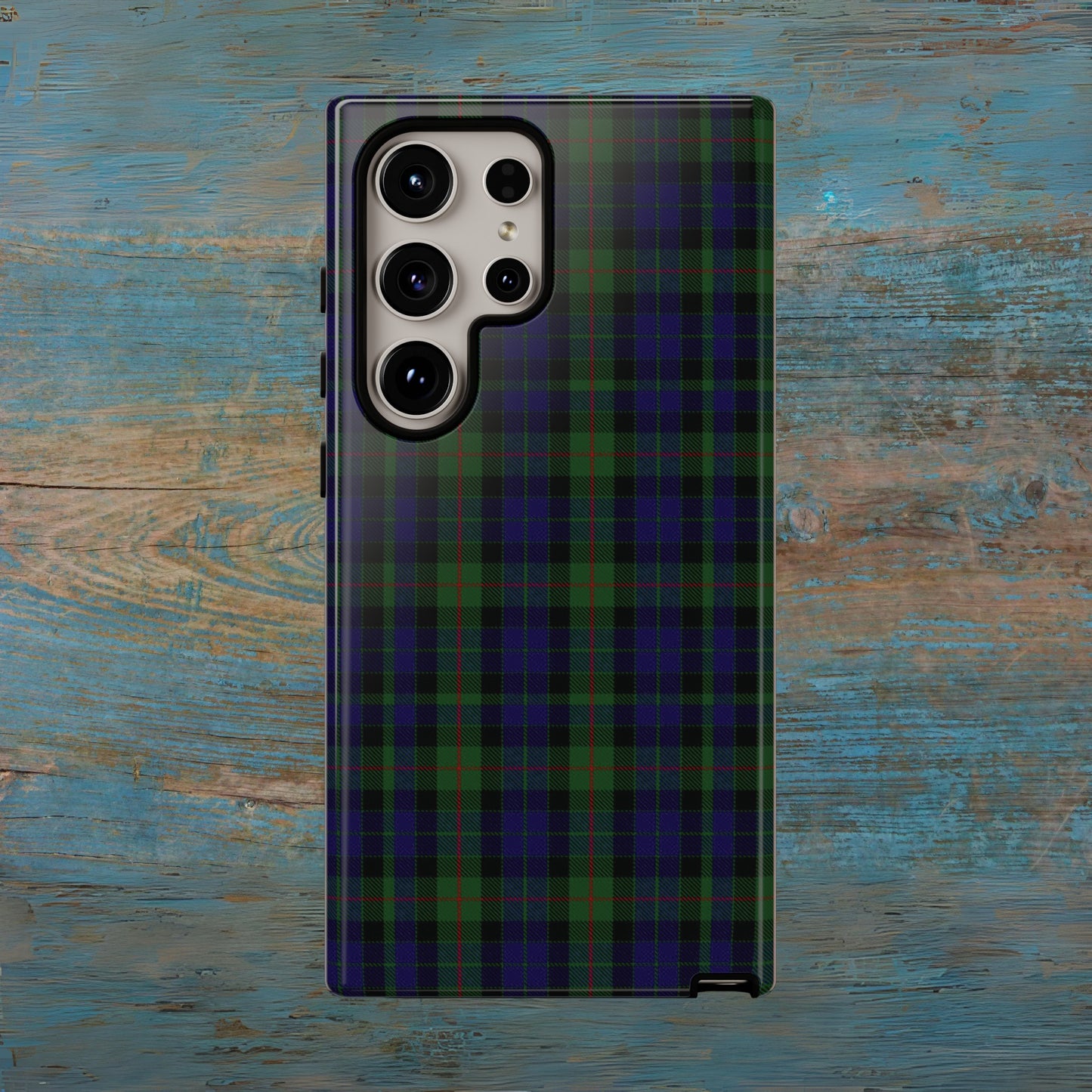 Étui de téléphone à motif tartan écossais - Gunn, divers