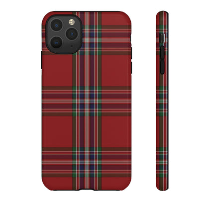 Scottish Tartan Phone Case - MacFarlane Red, Various