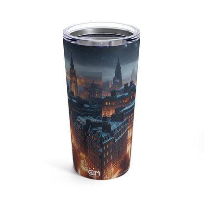 Scotland Scott Monument in Winter, Edinburgh Tumbler 20oz