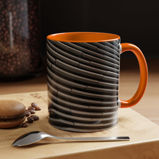 Tasses décoratives Écosse en gros plan - Scènes variées (orange)