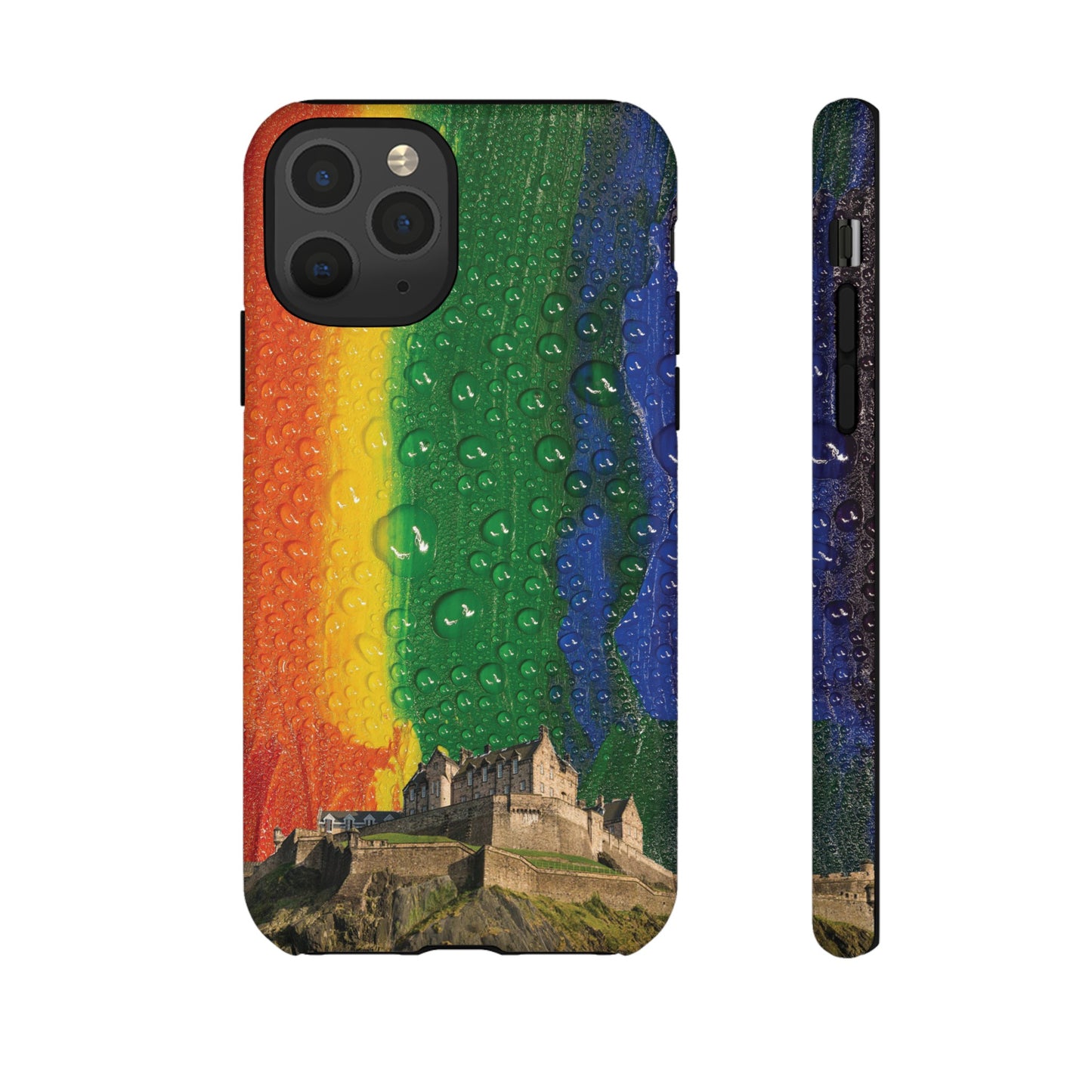 Edinburgh Castle Pride Phone Case - Rain, Various