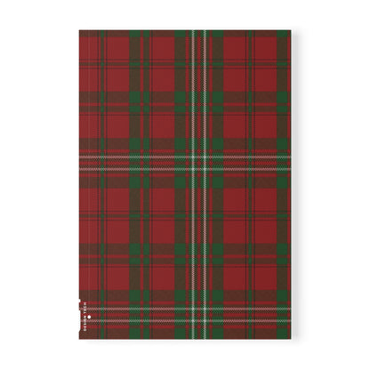 Scottish Tartan Softcover A5 Notebook - Scott